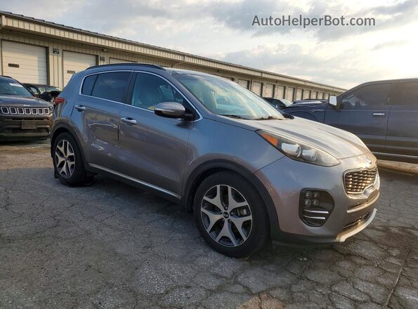 KNDPR3A63K7524035 2019 KIA SPORTAGE Gray Vista frontal