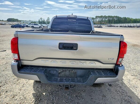 3TMBZ5DN7HM007313 2017 TOYOTA TACOMA Серый Вид салона спереди