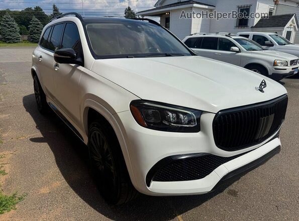 4JGFF8HB4MA365600 2021 MERCEDES-BENZ GLS White Widok z przodu