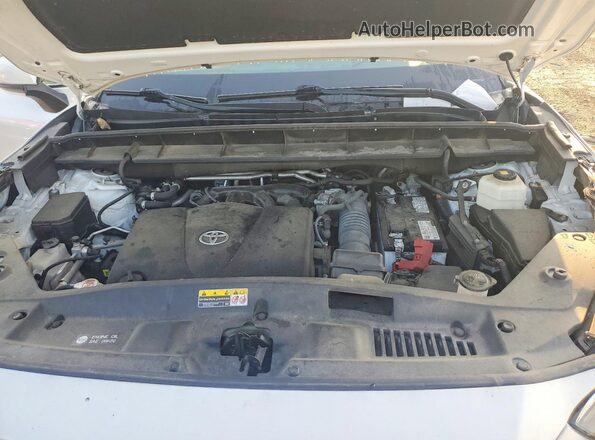 5TDCZRAH6NS123611 2022 TOYOTA HIGHLANDER White VIN կոդի պիտակի տեսք