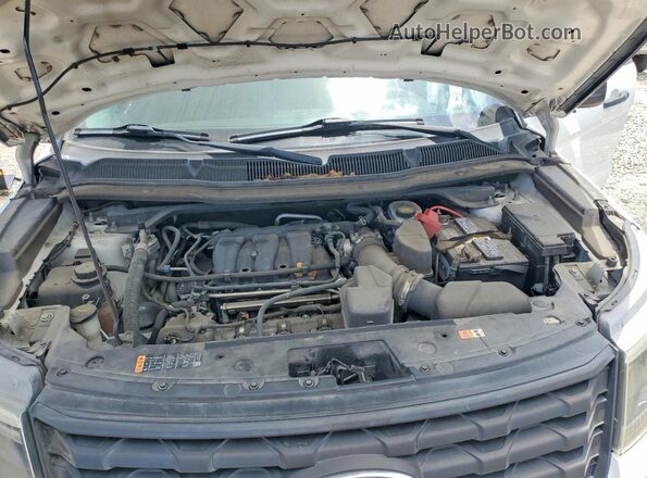 1FM5K8AR9JGC43399 2018 FORD EXPLORER White ძრავის განყოფილების ხედი