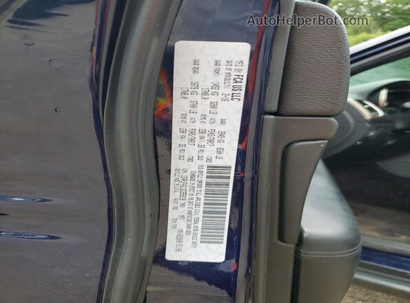 1C4RJFAG1GC355318 2016 JEEP GRAND Blue Vista interior de 360 grados