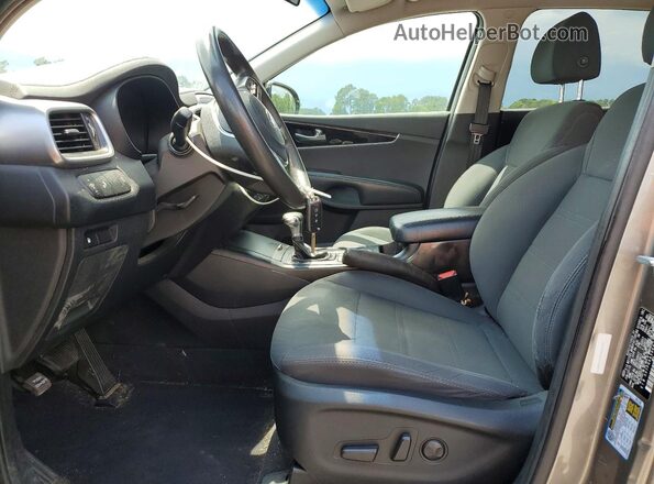 5XYPG4A5XKG488995 2019 KIA SORENTO Silver Առջևի վահանակի տեսք