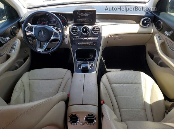 WDC0G4JB4GF057483 2016 MERCEDES-BENZ GLC-CLASS Blue Vista del cuadro de instrumentos