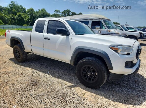 5TFRX5GN4LX169287 2020 TOYOTA TACOMA White Передня права чверть