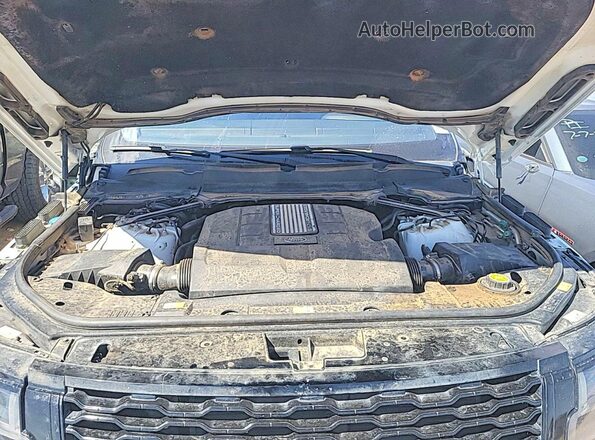 SALGR2RV5JA501596 2018 LAND ROVER RANGE Белый Вид панели приборов