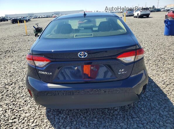 JTDBDMHE3S3016604 2025 TOYOTA COROLLA Синий Вид салона спереди