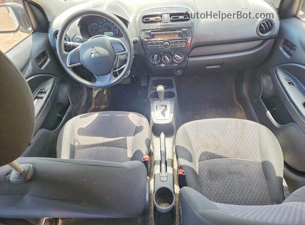 ML32A3HJ2HH004300 2017 MITSUBISHI MIRAGE White Instrument cluster view