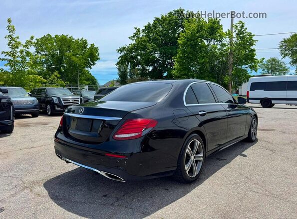 WDDZF4JB0HA182257 2017 MERCEDES-BENZ E Black Передня права чверть