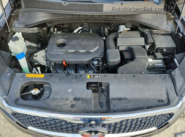 5XYPG4A34HG205370 2017 KIA SORENTO Black Widok naklejki z numerem VIN