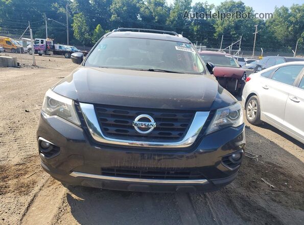 5N1DR2BM8LC616319 2020 NISSAN PATHFINDER Black Rear view
