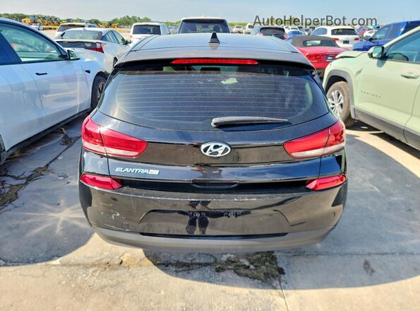 KMHH35LE1LU143272 2020 HYUNDAI ELANTRA Black Սալոնի դիմացի տեսք