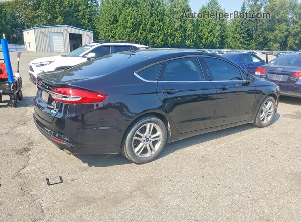 3FA6P0HD0JR257521 2018 FORD FUSION Black Առջևի աջ