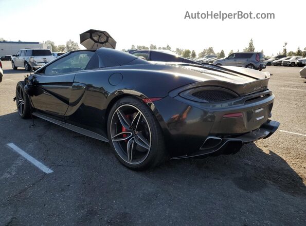 SBM13FAA3JW004247 2018 MCLAREN 570S Black Հետևի ձախ