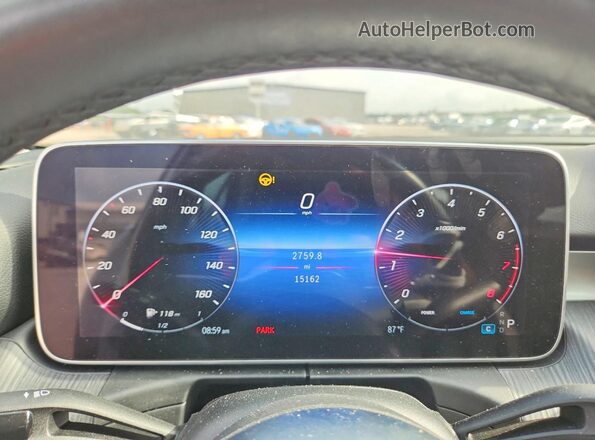 W1KAF4HB1PR148802 2023 MERCEDES-BENZ C Белый Вид задних сидений