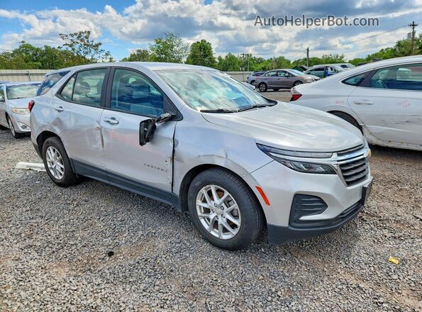 3GNAXFEV1NS152383 2022 CHEVROLET EQUINOX Silver Դիմացի տեսք