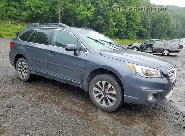4S4BSAKC0H3219904 2017 SUBARU OUTBACK Blue Вид спереду