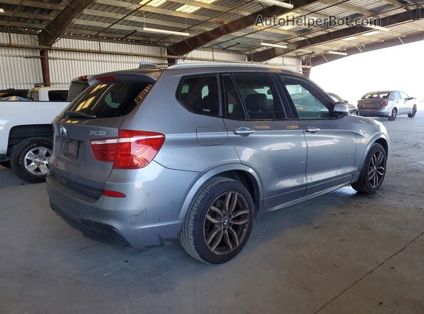 5UXWZ7C59G0R32030 2016 BMW X3 Gray წინა მარჯვენა