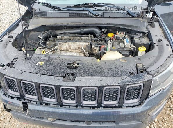 3C4NJDDB7HT597541 2017 JEEP COMPASS Black Вид наклейки з VIN-кодом