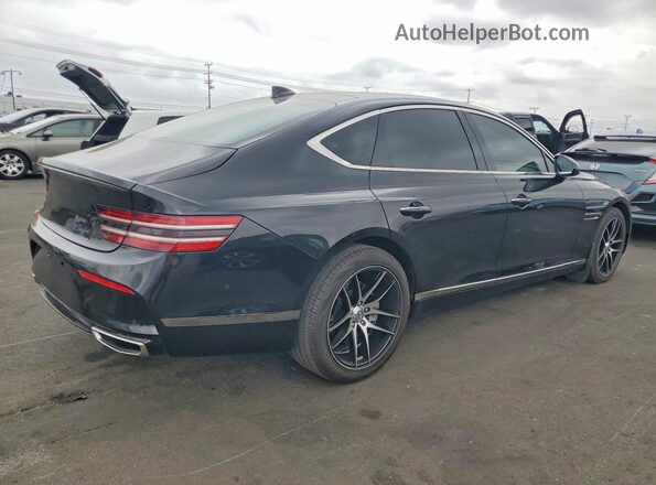 KMTGB4SC8NU112618 2022 GENESIS G80 Black Przód prawy