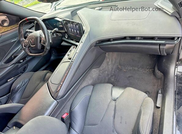 1G1YA2D40P5106799 2023 CHEVROLET CORVETTE Black Vista trasera