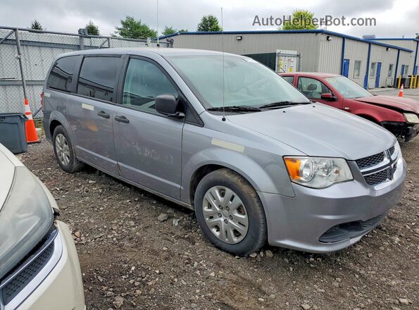 2C4RDGBG8KR798674 2019 DODGE GRAND Silver Front view
