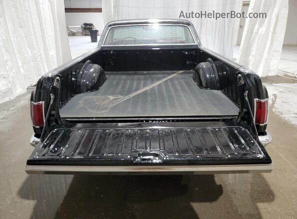 45680L115222 1964 CHEVROLET EL Black Widok tylnych siedzeń