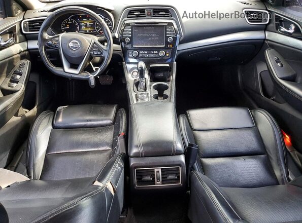 1N4AA6AP1HC369398 2017 NISSAN MAXIMA Red ხელსაწყოთა პანელის ხედი