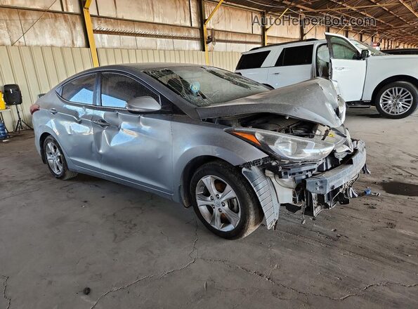 KMHDH4AE2GU481962 2016 HYUNDAI ELANTRA Серый Вид спереди