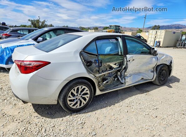 5YFBURHE5KP941857 2019 TOYOTA COROLLA Белый Передняя правая четверть