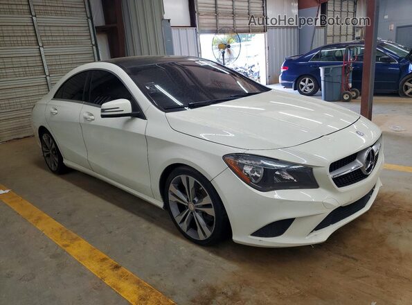 WDDSJ4EB7GN378844 2016 MERCEDES-BENZ CLA-CLASS White წინა ხედი