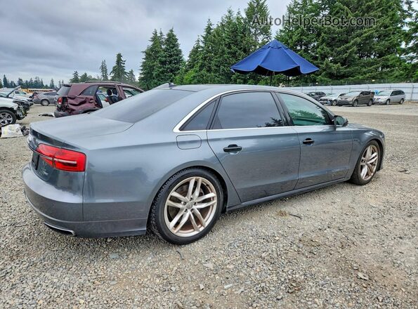 WAU44AFD5HN006975 2017 AUDI A8 Gray Przód prawy