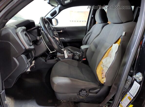 5TFCZ5AN4GX009876 2016 TOYOTA TACOMA Black Widok deski rozdzielczej