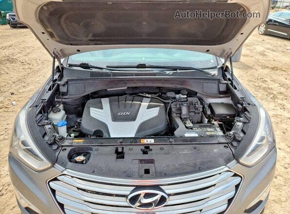 KM8SM4HF0GU144403 2016 HYUNDAI SANTA Серый Вид наклейки с VIN-кодом