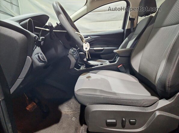 1FMCU9GD2HUE19658 2017 FORD ESCAPE Gray Вид панелі приладів