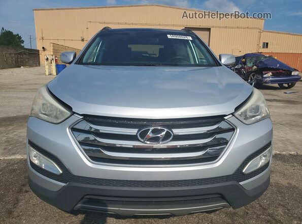 5XYZW4LA2GG313489 2016 HYUNDAI SANTA Серебряный Вид сзади