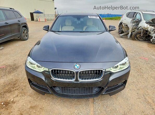 WBA8D9G55JNU70281 2018 BMW 3 SERIES Black Հետևի տեսք