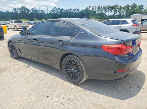WBAJA9C53JB034370 2018 BMW 5 SERIES Black Trasero derecho