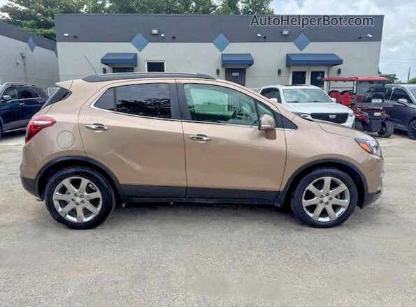 KL4CJCSM3KB734676 2019 BUICK ENCORE Желто-коричневый Панорамный вид салона 360°