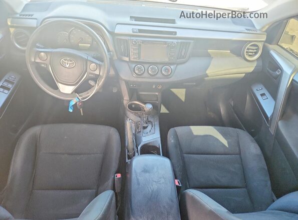 JTMZFREV6GJ094856 2016 TOYOTA RAV4 White Սարքավորումների վահանակի տեսք