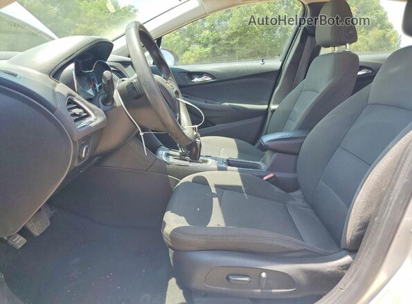 1G1BE5SM2H7279373 2017 CHEVROLET CRUZE Silver წინა სალონის ხედი