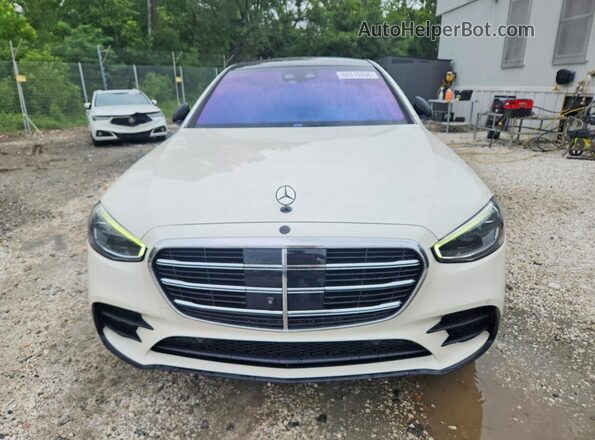W1K6G7GB4NA070274 2022 MERCEDES-BENZ S-CLASS Белый Вид сзади