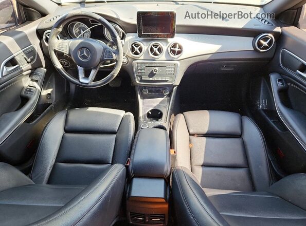 WDDSJ4EB4GN332355 2016 MERCEDES-BENZ CLA-CLASS Gray Vista del cuadro de instrumentos