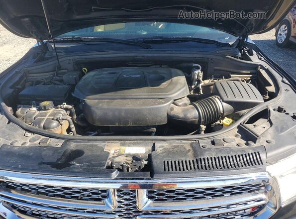 1C4RDHEG2GC322423 2016 DODGE DURANGO Black Вид наклейки з VIN-кодом