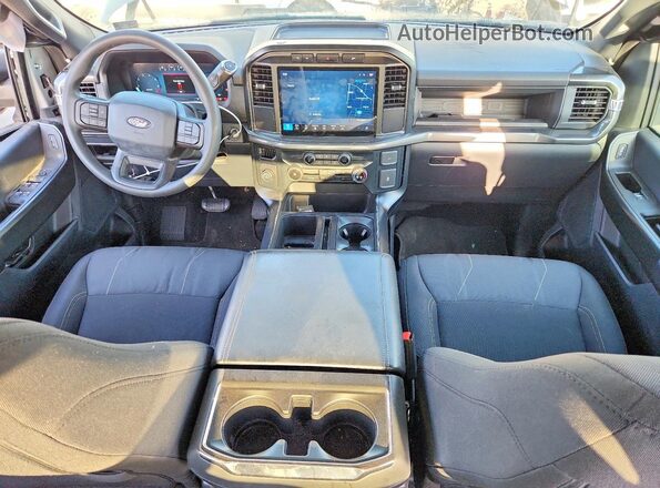 1FTEW2KP7RKF20417 2024 FORD F150 Gray ხელსაწყოთა პანელის ხედი