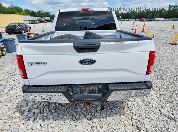 1FTEW1EG6HKE39753 2017 FORD F150 White წინა სალონის ხედი