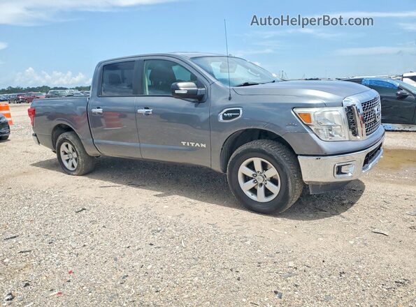 1N6AA1EK8HN543044 2017 NISSAN TITAN Gray Դիմացի տեսք