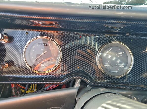 45837H117321 1964 CHEVROLET UK Silver Vista del cuadro de instrumentos