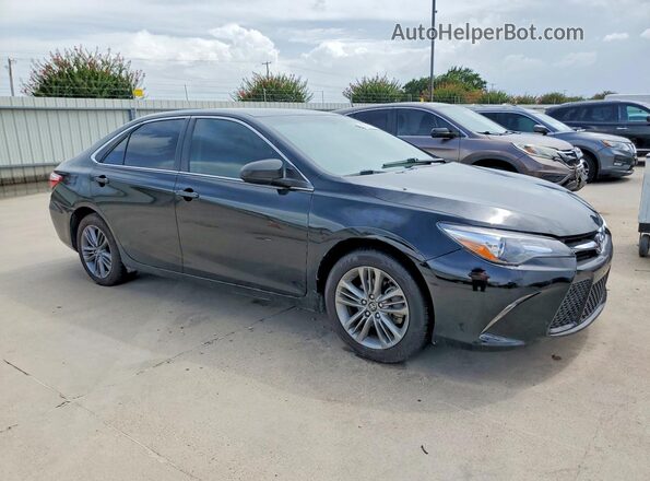 4T1BF1FK1HU737293 2017 TOYOTA CAMRY Black Front view