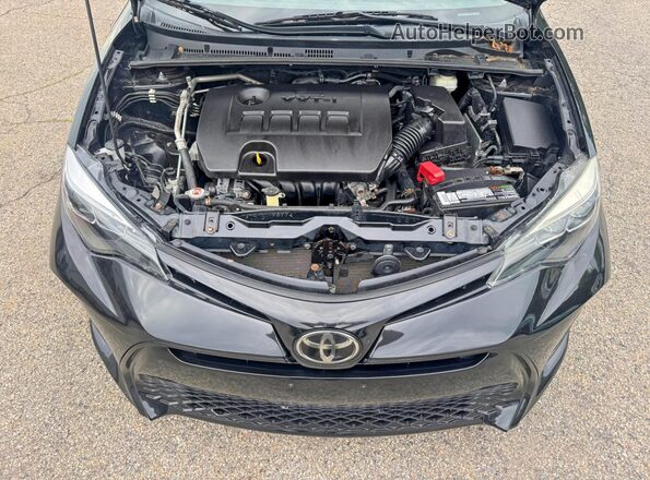 2T1BURHE0HC963127 2017 TOYOTA COROLLA Черный Вид панели приборов
